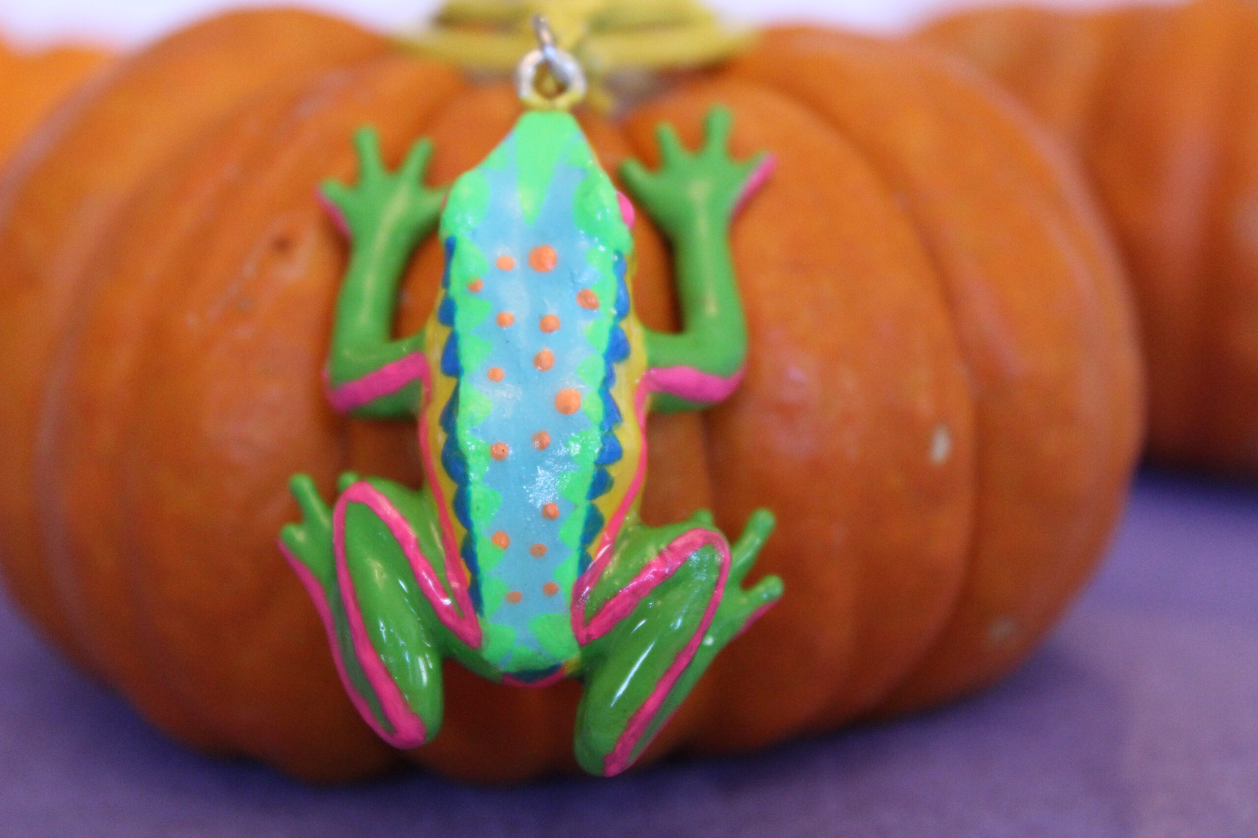 Alebrije Bag Charm- Frog - Image 2