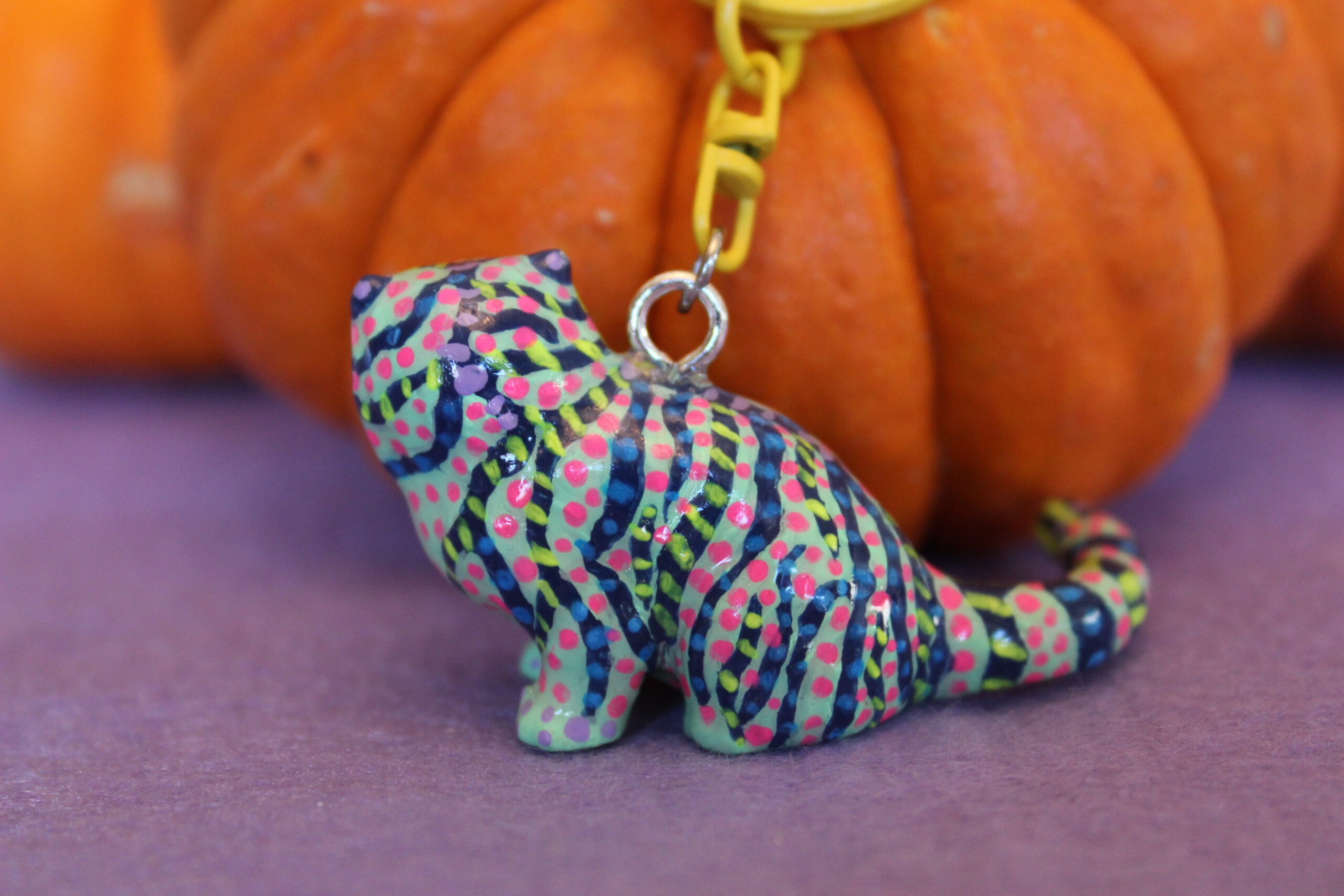 Alebrije Bag Charm- Cat - Image 2