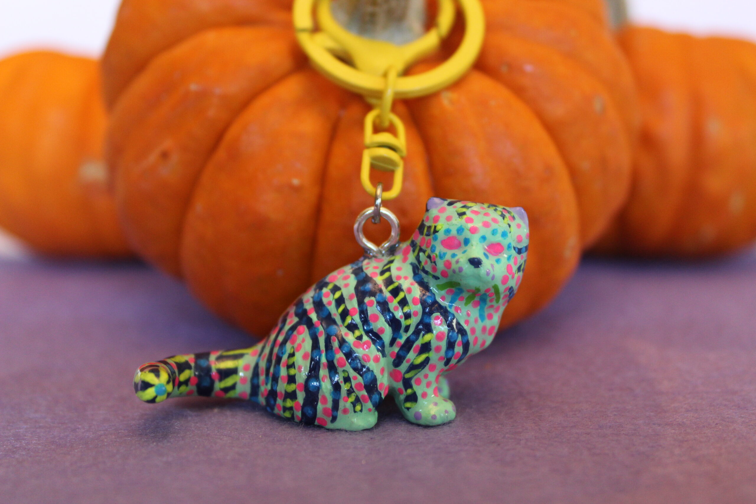 Alebrije Bag Charm- Cat