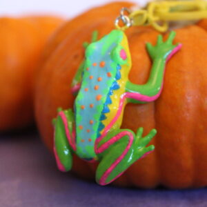 Alebrije Bag Charm- Frog