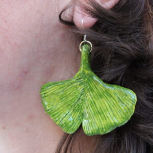 Ginkgo Leaf Earrings