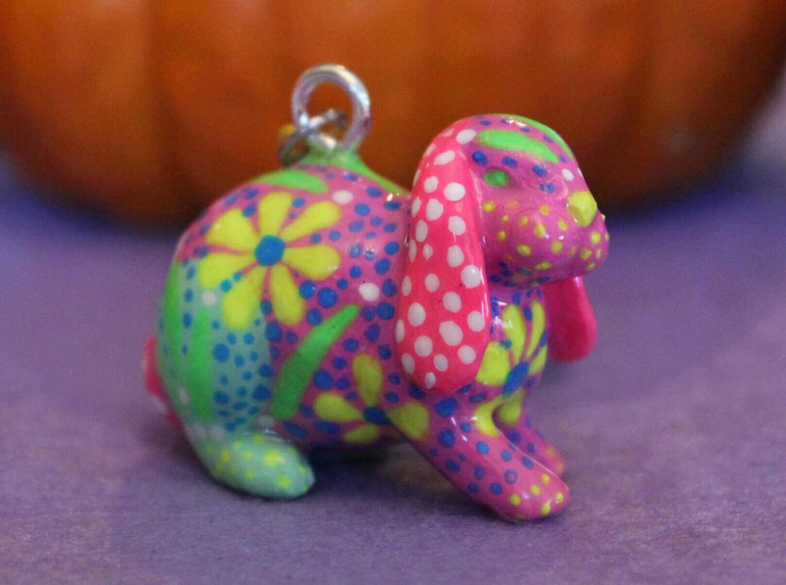 Alebrije Bag Charm- Rabbit