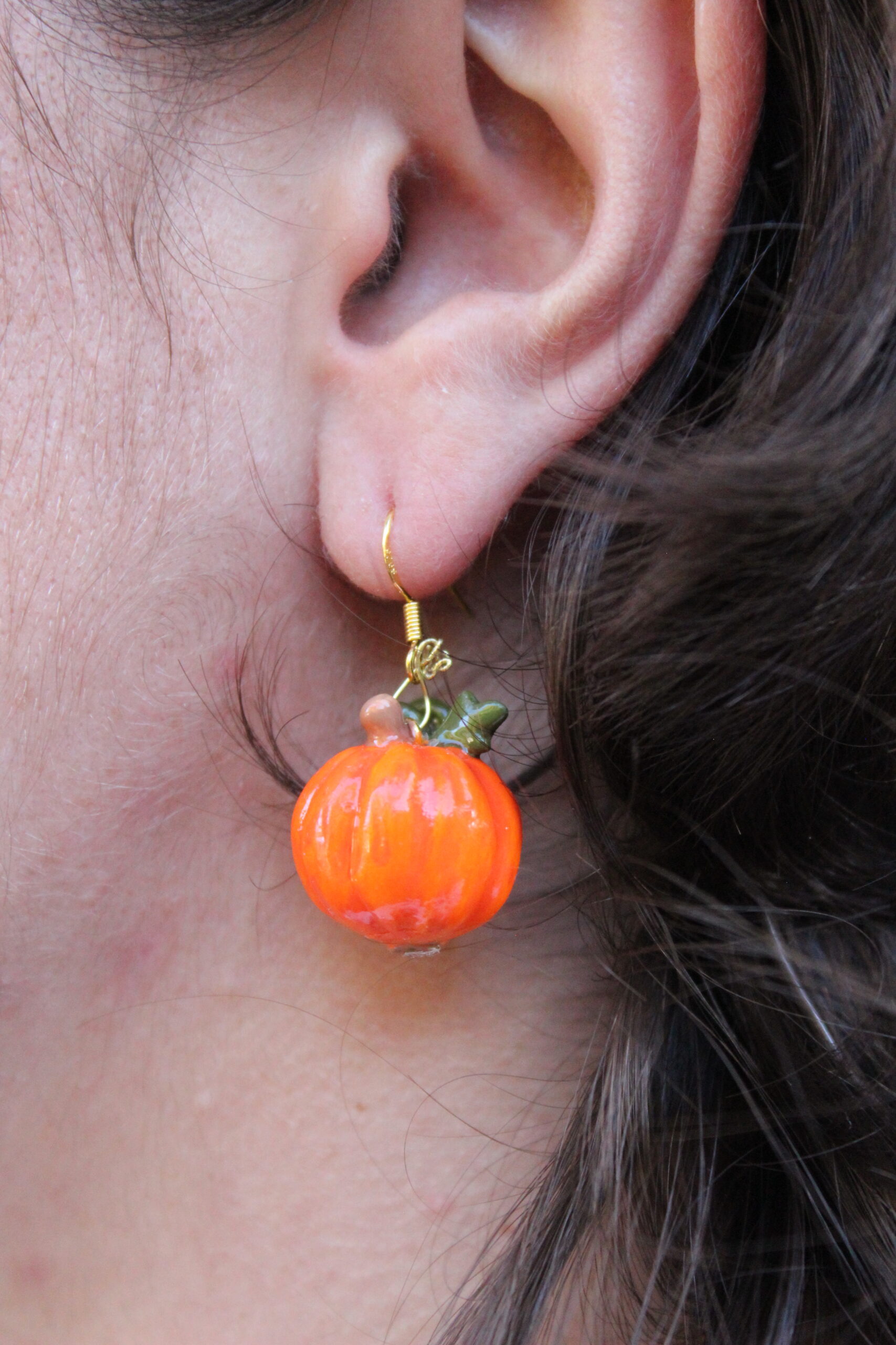 Pumpkin Earrings - Short