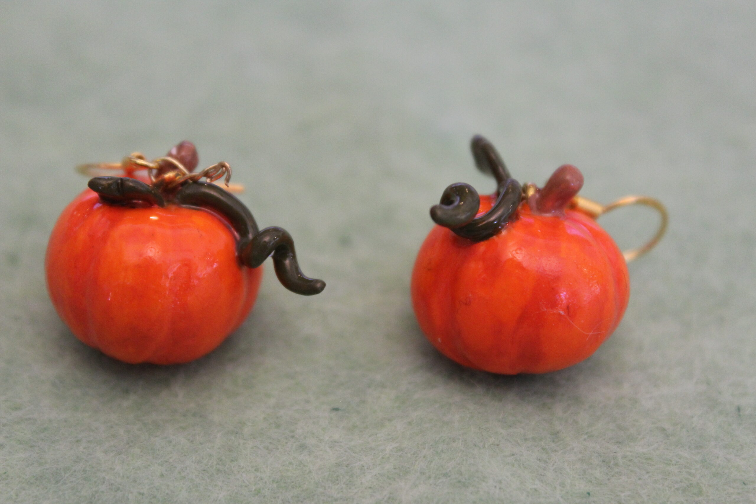 Pumpkin Earrings - Short - Image 3