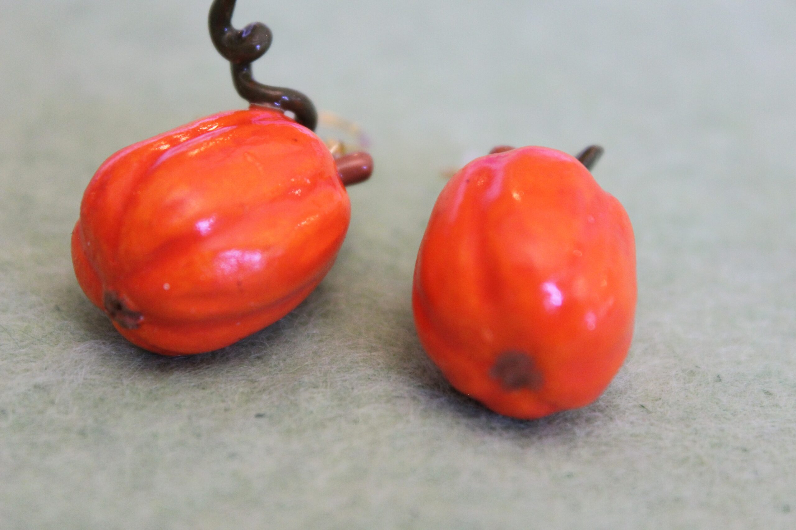 Pumpkin Earrings- Tall - Image 4