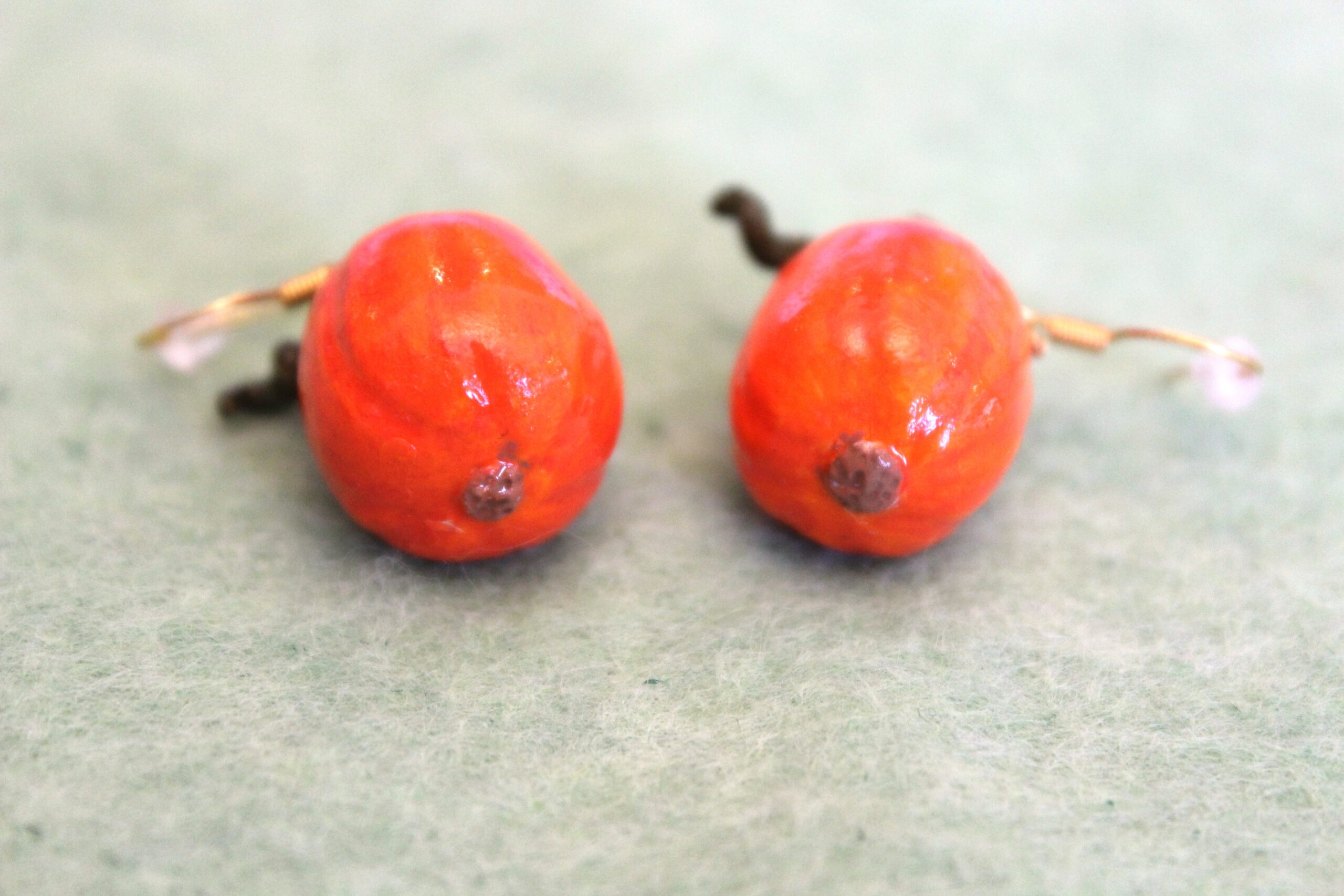 Pumpkin Earrings- Tall - Image 5