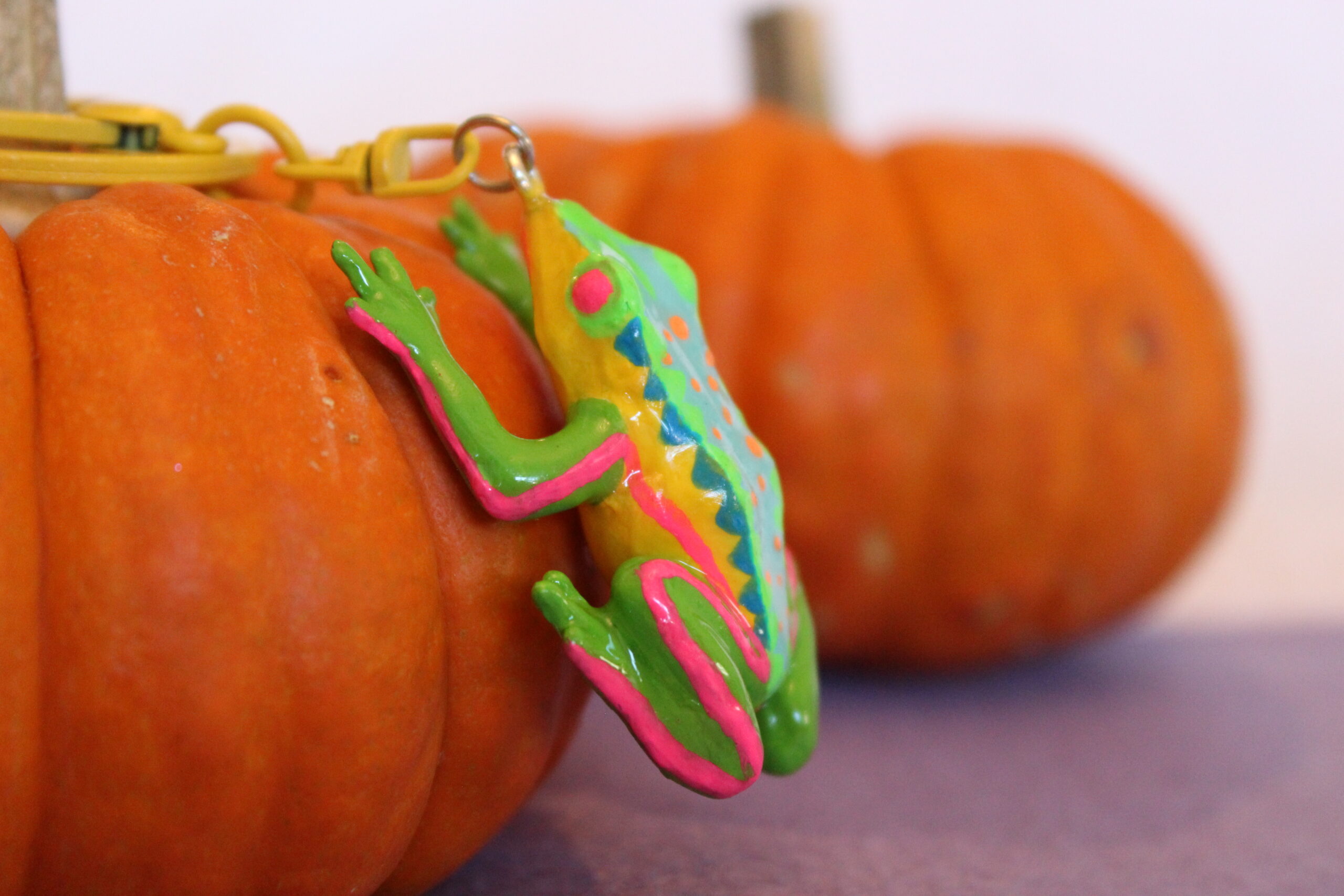 Alebrije Bag Charm- Frog - Image 7